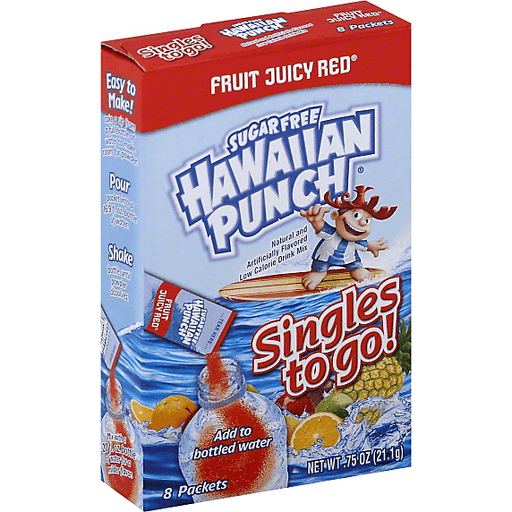 slide 3 of 7, Hawaiian Punch Fruit Juicy Red, 0.74 oz