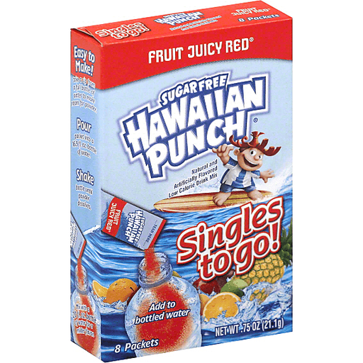 slide 6 of 7, Hawaiian Punch Fruit Juicy Red, 0.74 oz