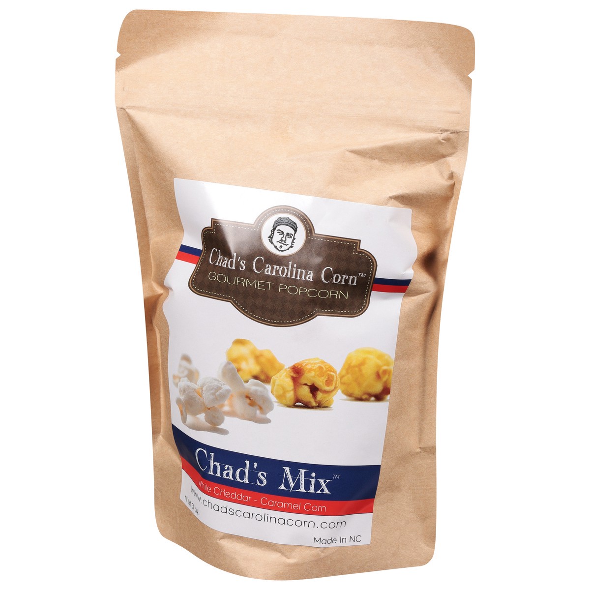 slide 8 of 14, Chad's Carolina Corn Gourmet Chad's Mix Popcorn 3 oz, 3 oz