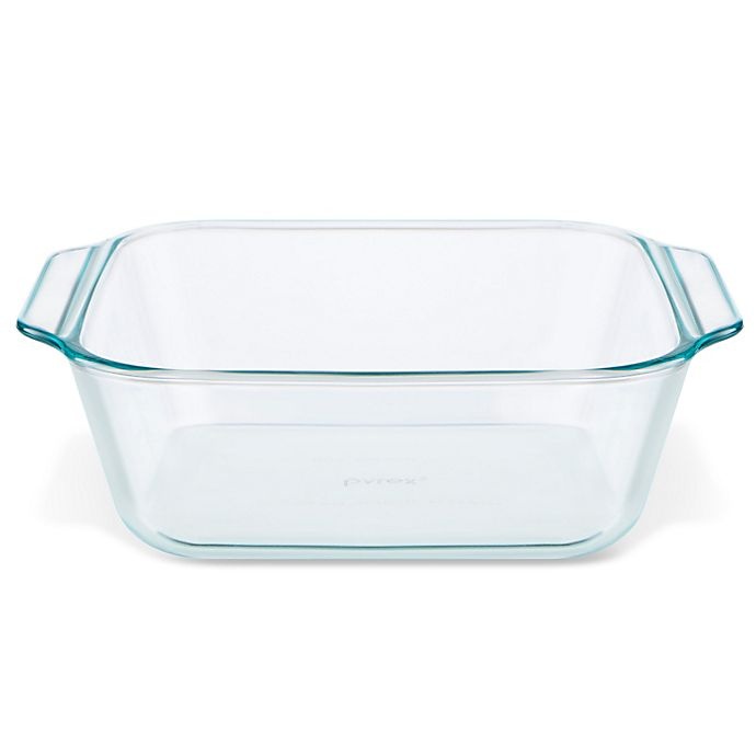 slide 1 of 1, Pyrex Deep Baking Dish - Clear, 8 in x 8 in