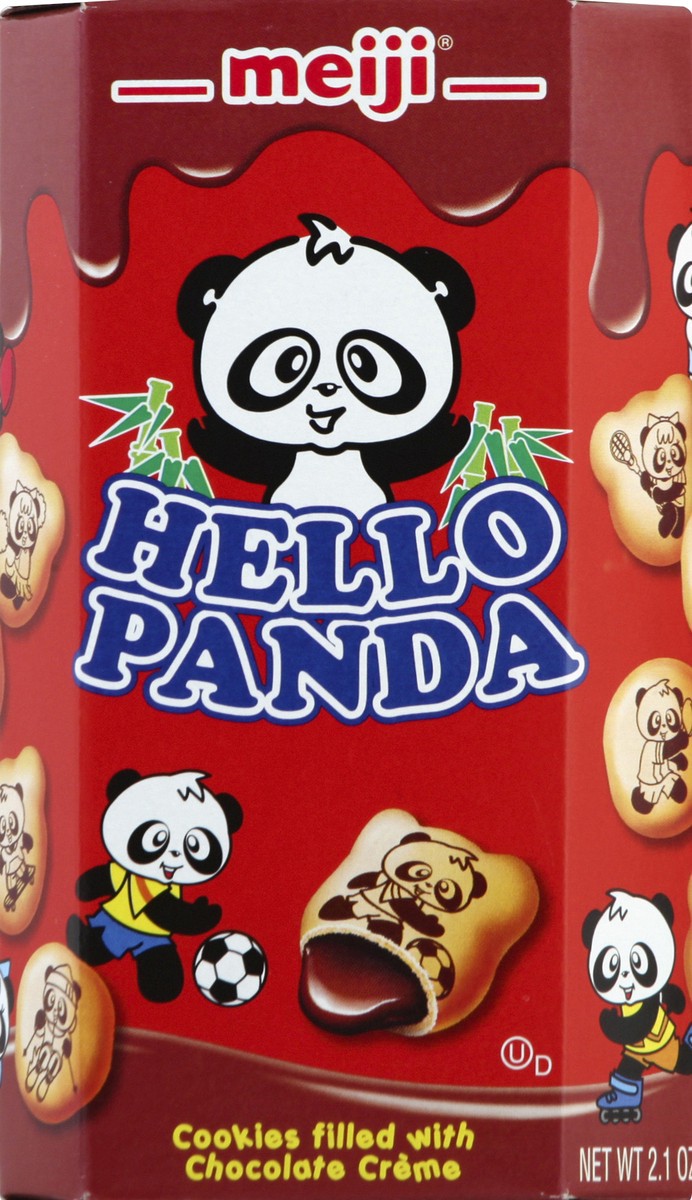 slide 2 of 7, Meiji Hello Panda Choco Cream Biscuits - 2oz, 2 oz