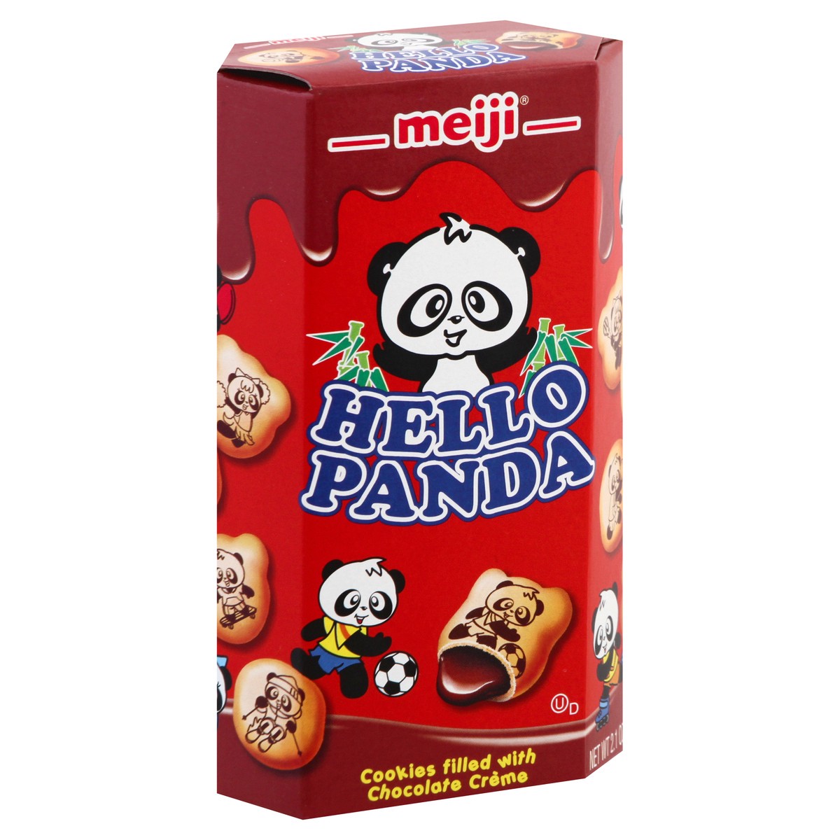 slide 6 of 7, Meiji Hello Panda Choco Cream Biscuits - 2oz, 2 oz