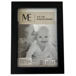 Complete Home Black Gallery Frame 5x7 5 inch x 7 inch