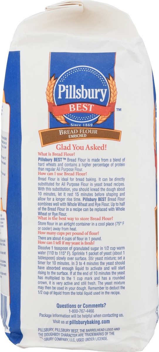 slide 3 of 11, Pillsbury Best Bread Flour, 5 Lb Bag, 80 oz
