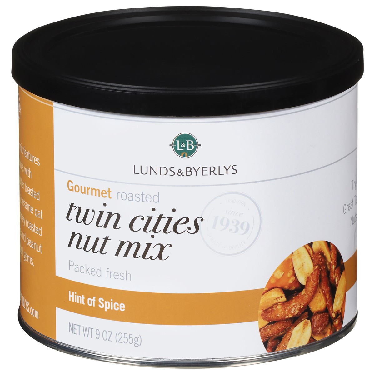 slide 1 of 1, Lunds & Byerlys Roasted Gourmet Hint of Spice Twin Cities Nut Mix 9 oz, 9 oz