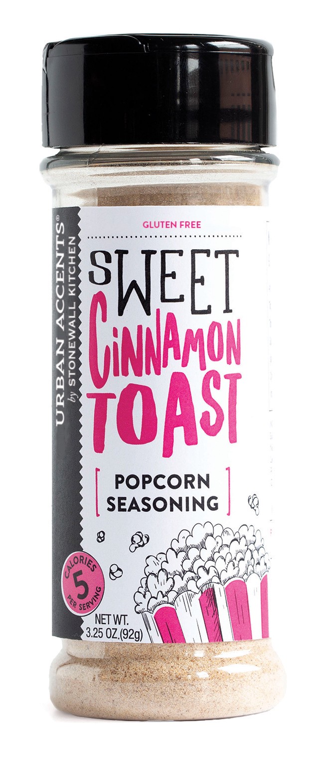 slide 1 of 1, Urban Accents Cinnamon Toast Popcorn, 3.25 oz
