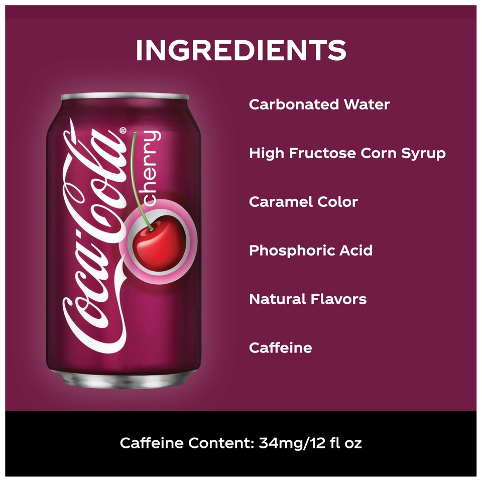 slide 2 of 2, Coca-Cola Coca Cola Coca-Cola Cherry Soda- 12 ct, 12 ct