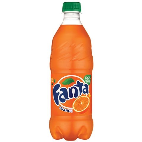 slide 1 of 1, Fanta Orange, 20 oz