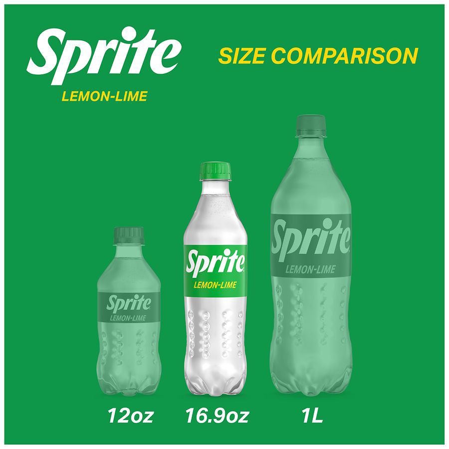 slide 3 of 5, Sprite Lemon Lime Soda Soft Drinks, 16.9 fl oz, 6 Pack, 6 ct; 16.9 oz
