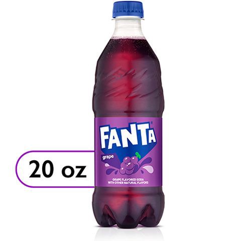 slide 1 of 1, Fanta Grape, 20 oz