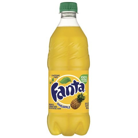 slide 1 of 1, Fanta Pineapple, 20 oz
