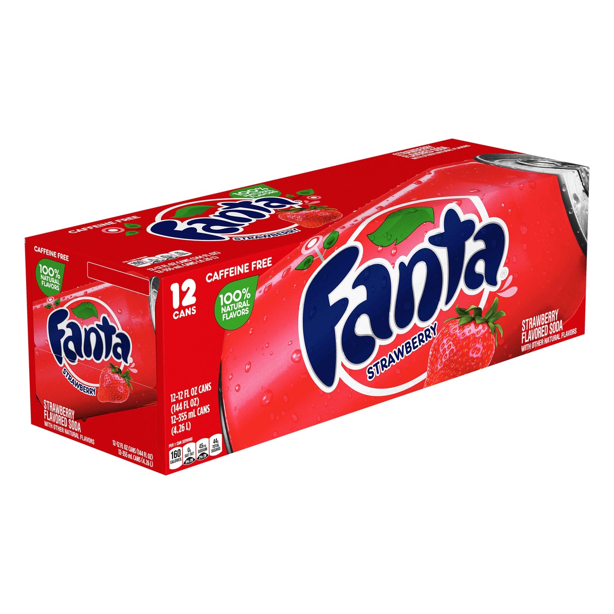 Fanta Strawberry Soda 12 ct; 12 fl oz | Shipt