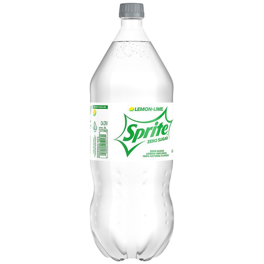 slide 4 of 4, Sprite Zero Sugar Bottle- 2 liter, 2 liter