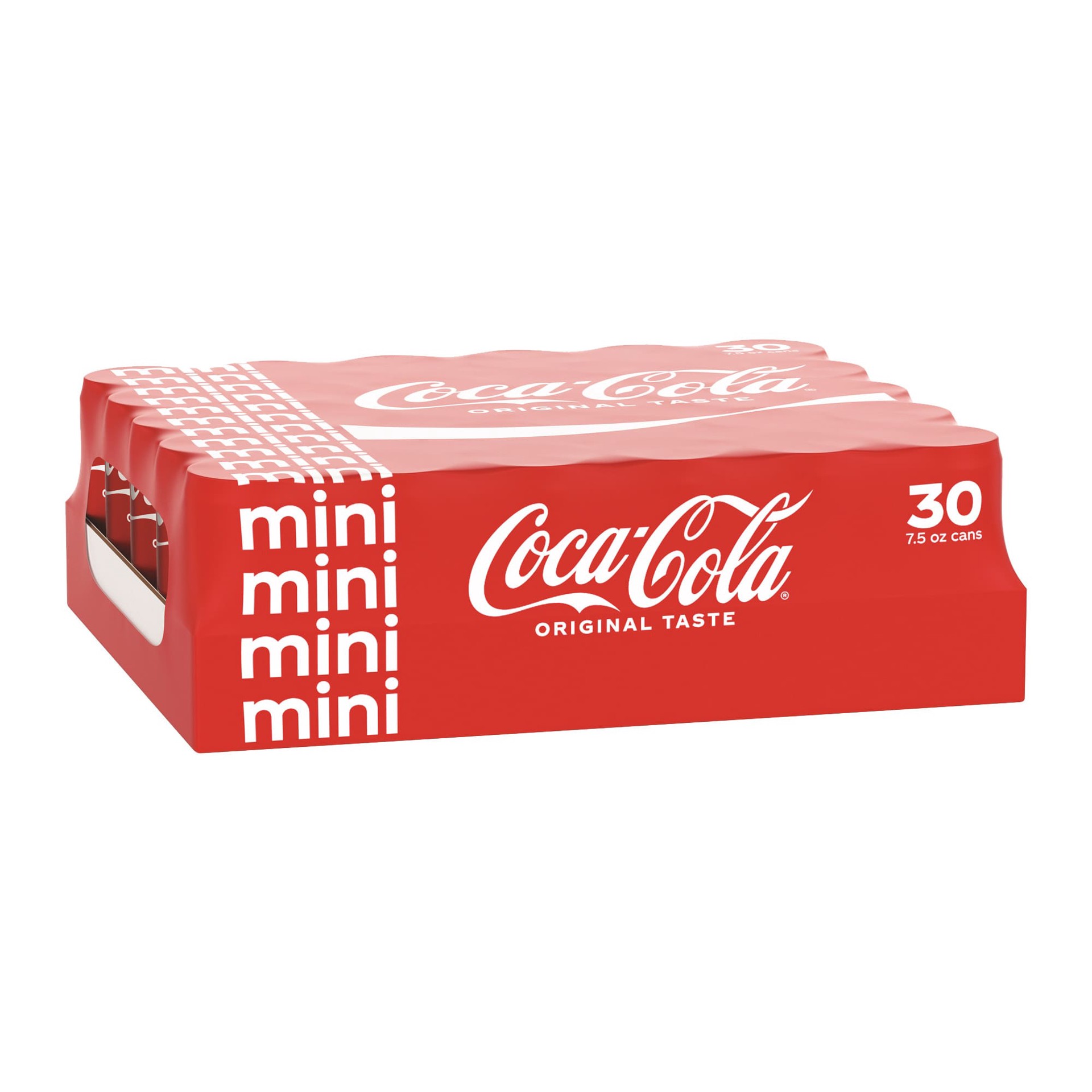 slide 1 of 1, Coca-Cola Mini, 7.5 fl oz, 30 count, 