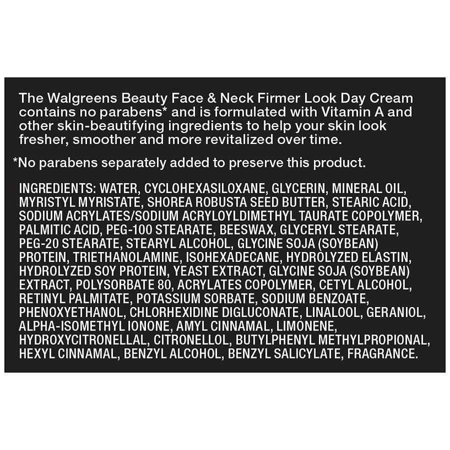 slide 2 of 5, Walgreens Beauty Revitalizing Firmer Look Face & Neck Day Cream, 1.7 oz