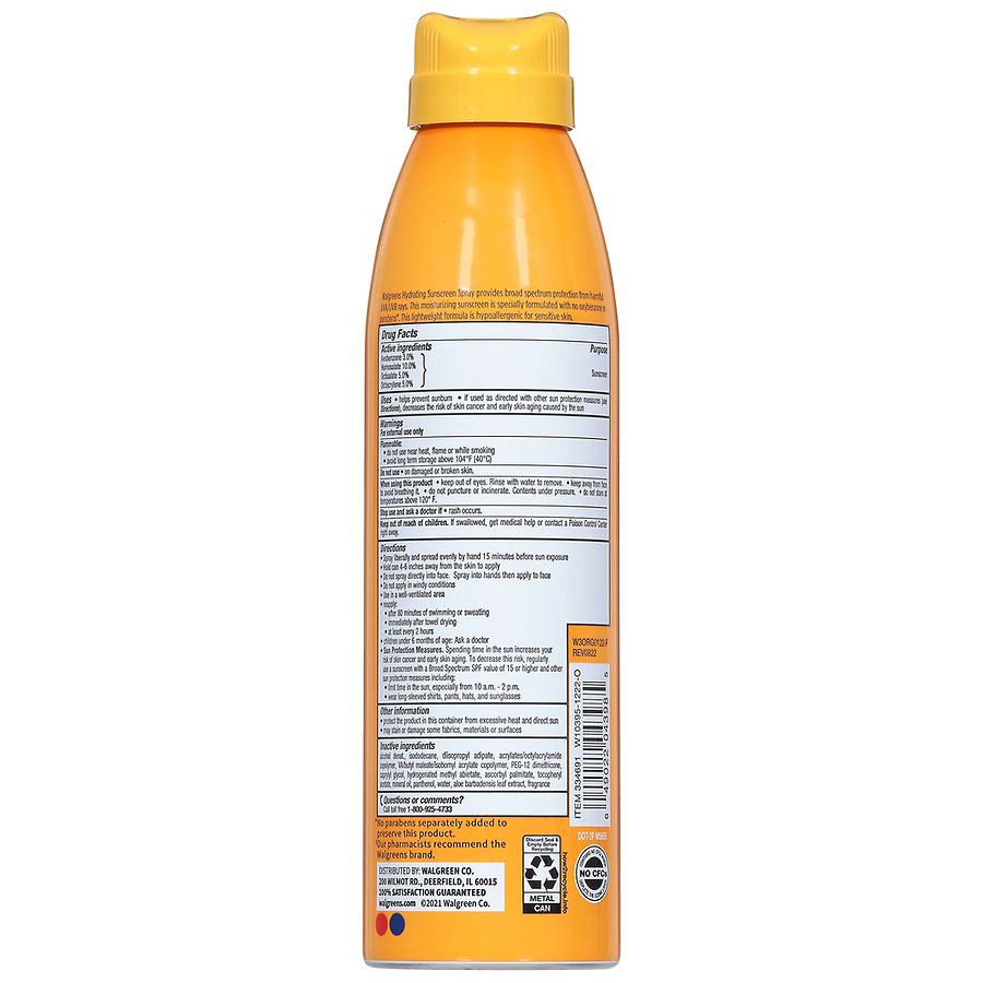 slide 2 of 3, Walgreens Sun Moist Spray SPF 50, 5.5 oz