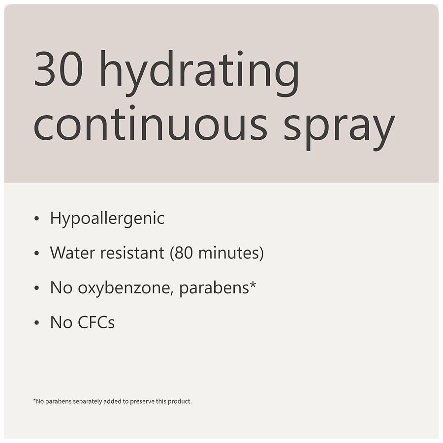 slide 4 of 5, Walgreens SPF 30 Hydrating Sunscreen Continuous Spray, 5.5 oz