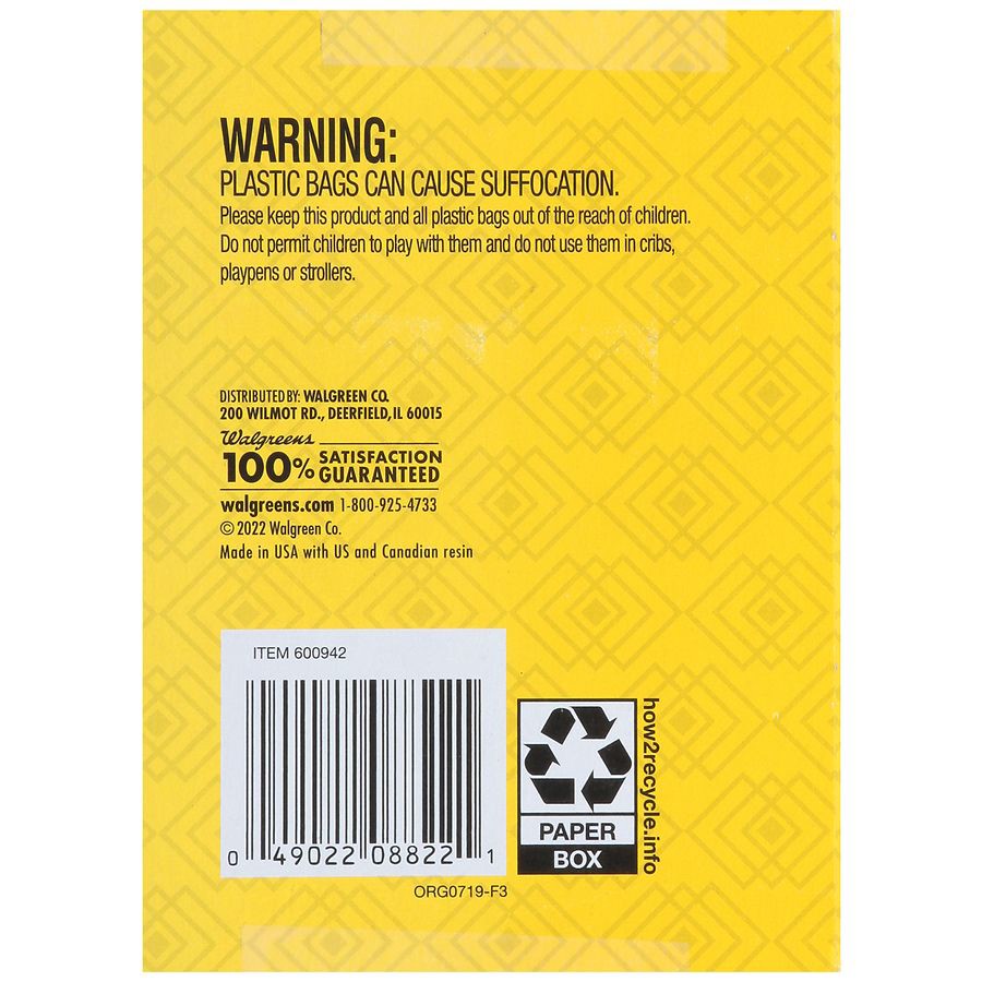 slide 5 of 5, Complete Home Drawstring Lawn & Leaf Trash Bags 39 Gallon, 18 ct