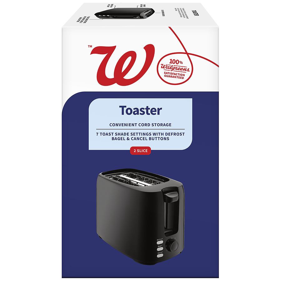 slide 3 of 3, Living Solutions 2-Slice Toaster, 1 ct