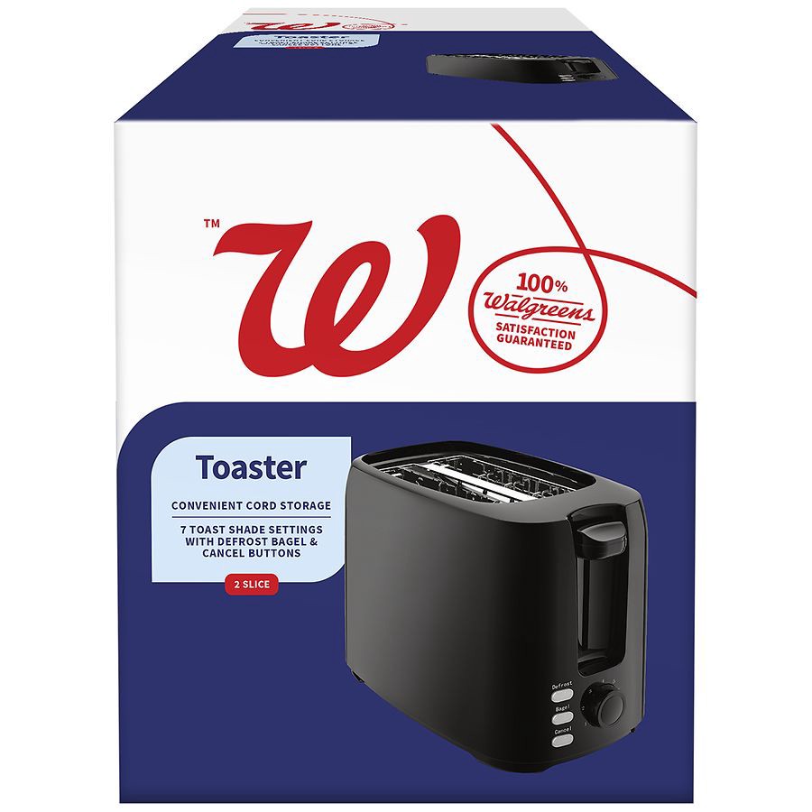 slide 2 of 3, Living Solutions 2-Slice Toaster, 1 ct