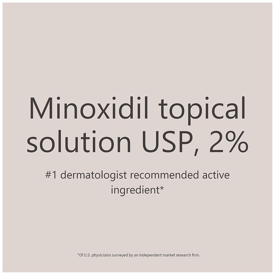 slide 4 of 5, Walgreens Women's Hair Regrowth Treatment, 3 ct; 2 fl oz