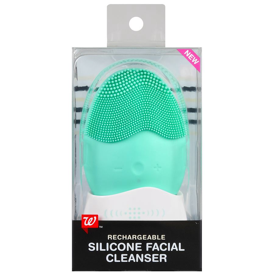 slide 3 of 5, Walgreens Rechargeable Silicone Facial Cleanser, 1 ct