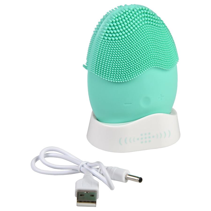 slide 4 of 5, Walgreens Rechargeable Silicone Facial Cleanser, 1 ct
