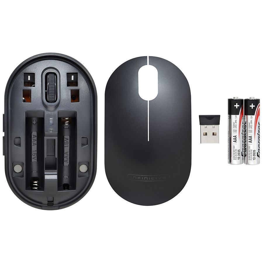 slide 2 of 5, Infinitive Wireless Mouse, 1 ct
