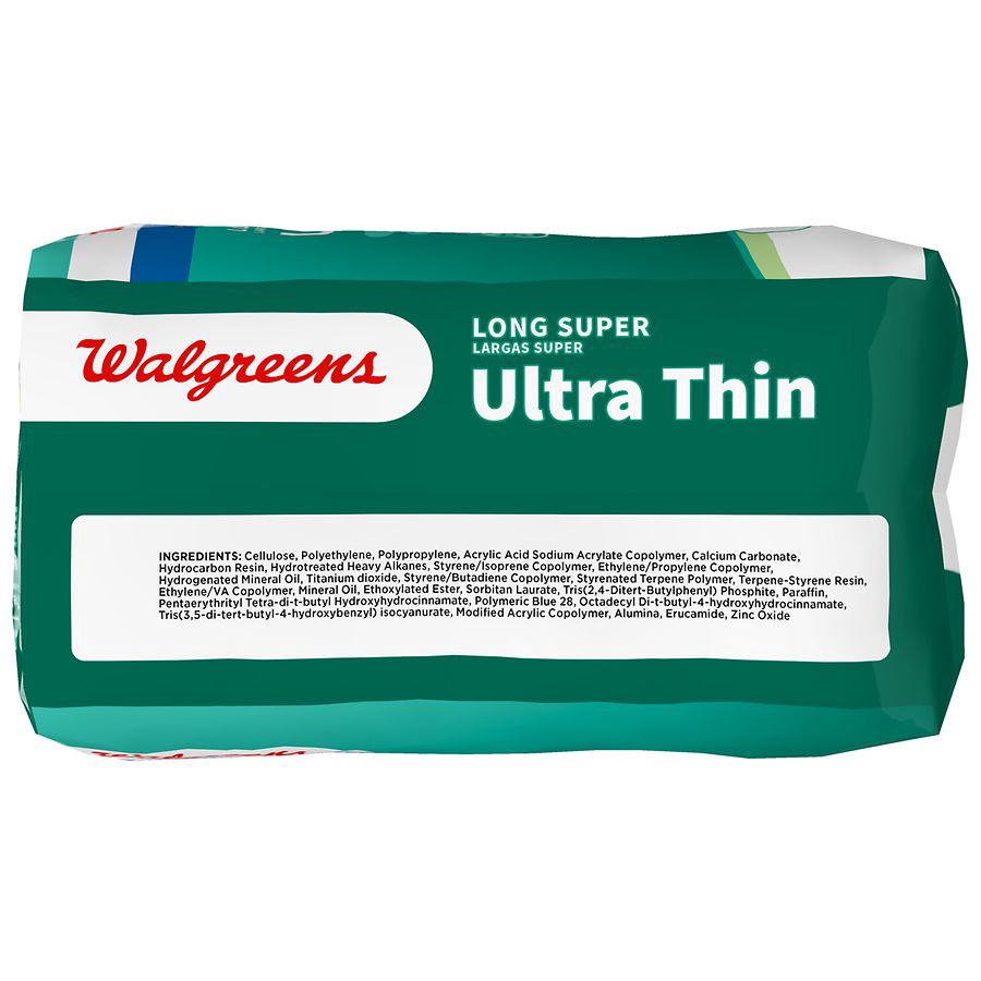 slide 3 of 5, Walgreens Ultra Thin Maxi Pads With Flexi-Wings Unscented, Size 2 (ct 32), 32 ct