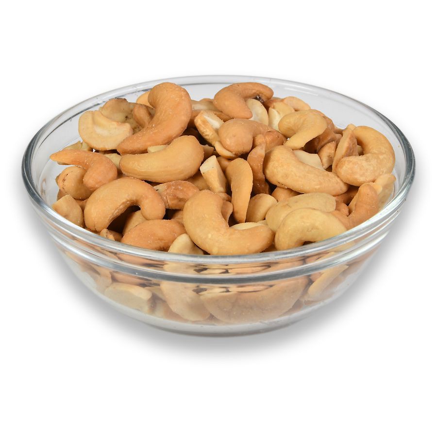 slide 4 of 5, Nice! Roasted Cashew Halves & Pieces Sea Salt, 8 oz
