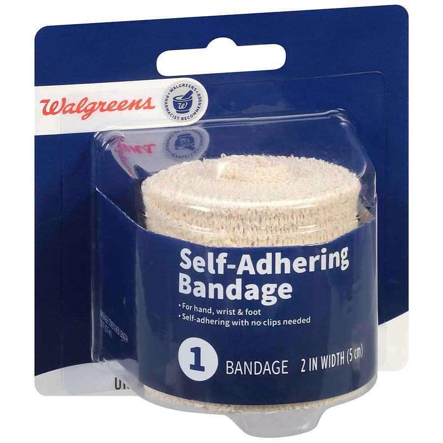 slide 2 of 3, Walgreens Self Adhering Bandage, 2 in x 4.2 ft