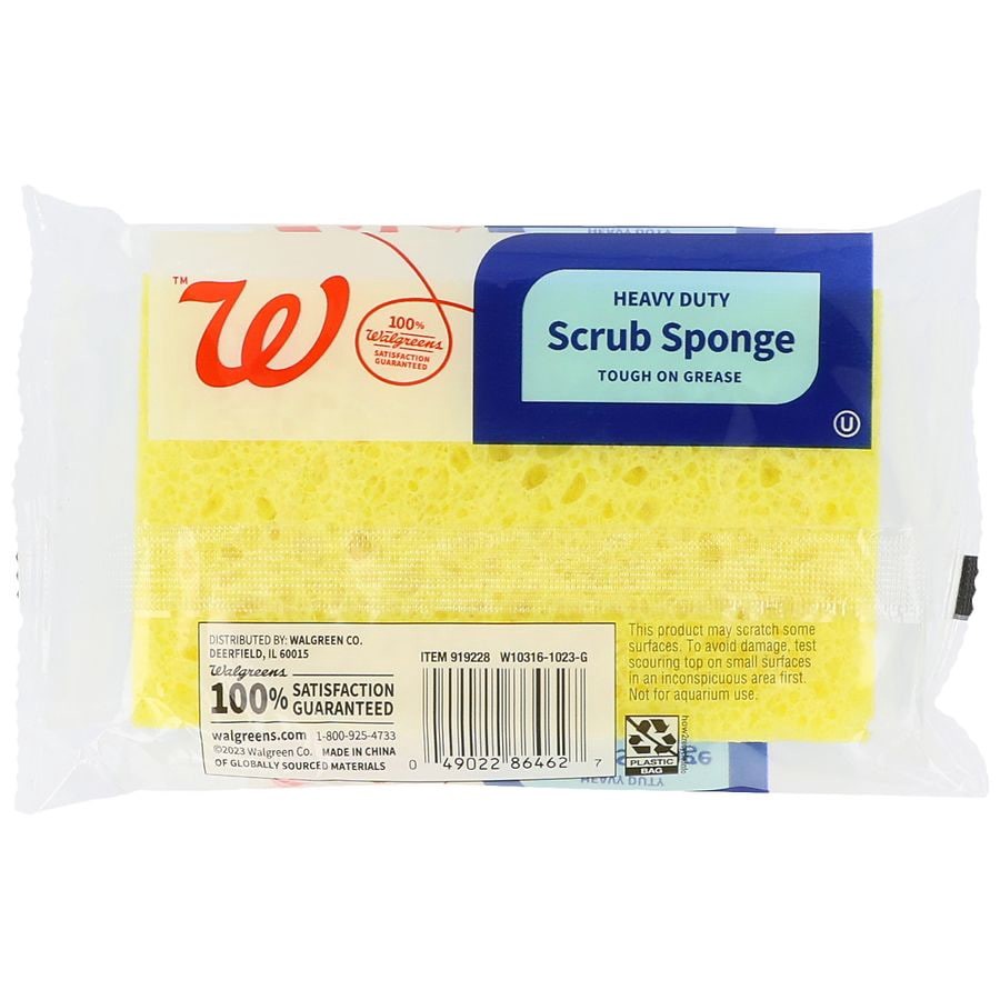 slide 4 of 5, Complete Home Heavy Duty Scrub Sponge, 1 ct