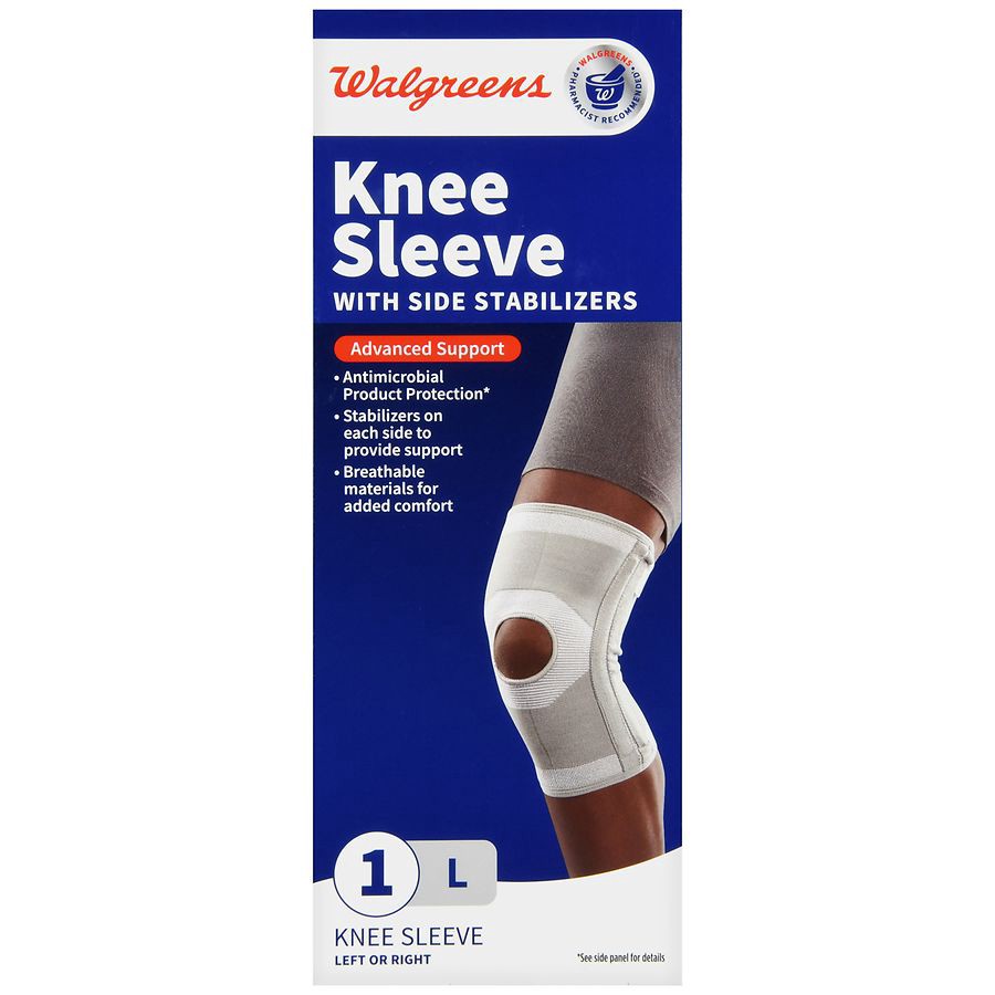slide 5 of 5, Walgreens Large Knee Sleeve, 1 ct
