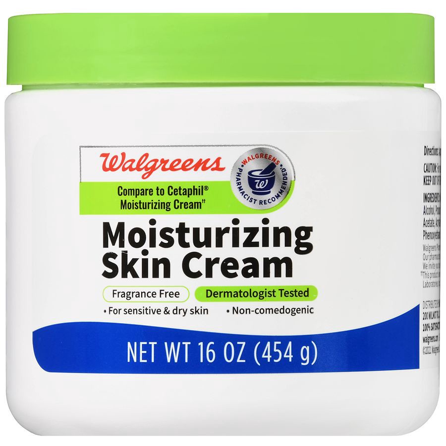 slide 2 of 5, Walgreens Unscented Moisturizing Skin Cream, 16 oz