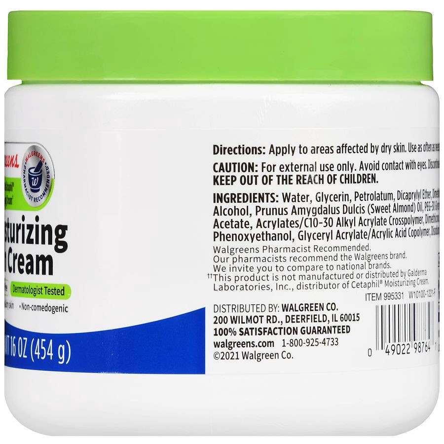 slide 3 of 5, Walgreens Unscented Moisturizing Skin Cream, 16 oz