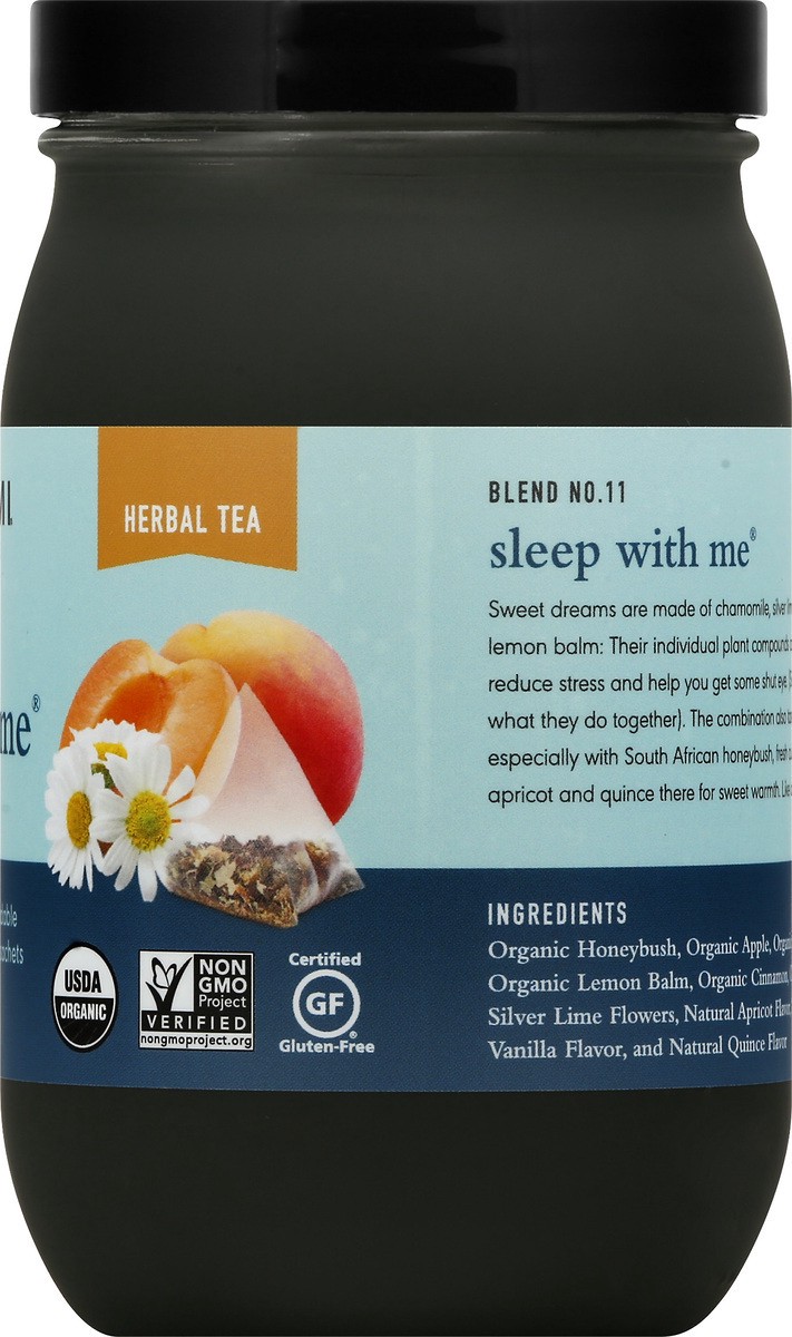 slide 9 of 11, Paromi Sleep with Me Caffeine Free Pyramid Sachets Herbal Tea - 15 ct, 15 ct