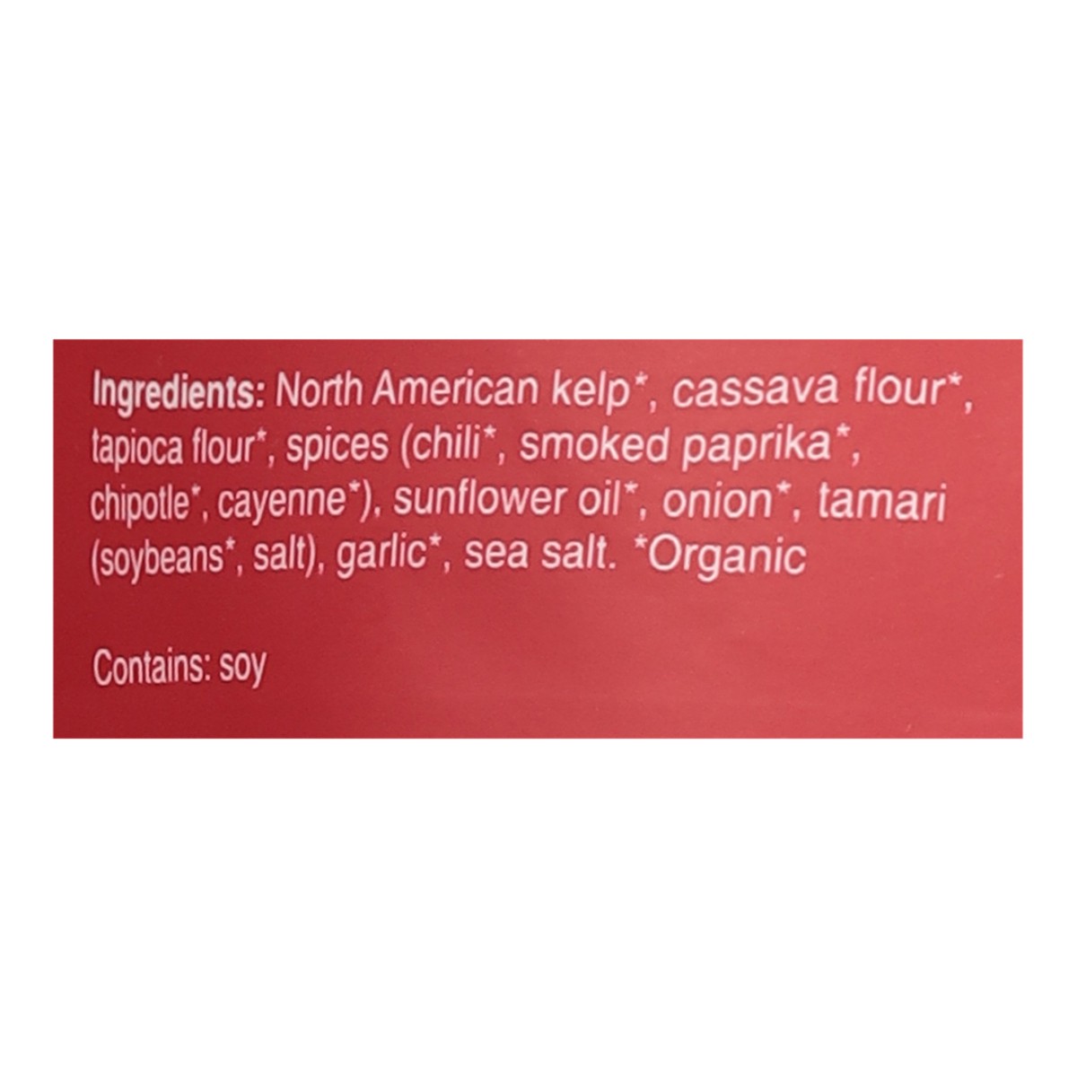 slide 7 of 12, 12 Tides Organic Chili Pepper Puffed Kelp Chips 2 oz, 2 oz