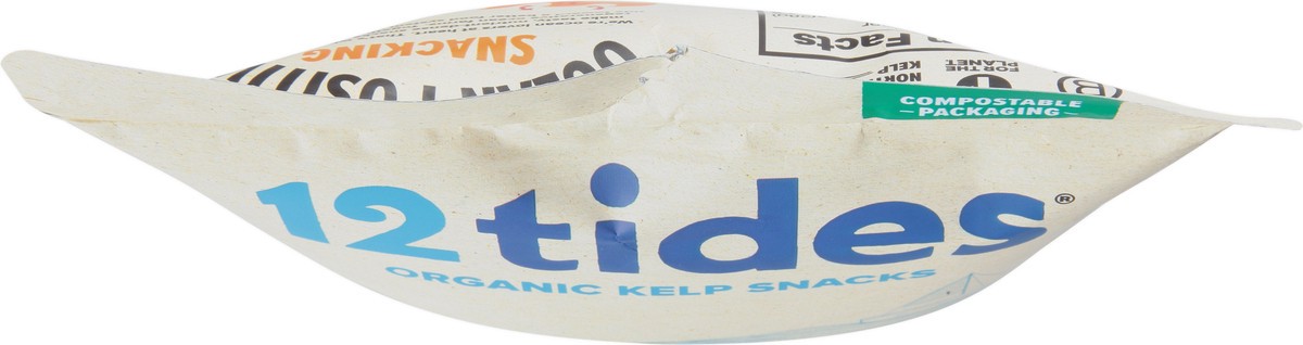 slide 5 of 12, 12 Tides Organic Chili Pepper Puffed Kelp Chips 2 oz, 2 oz