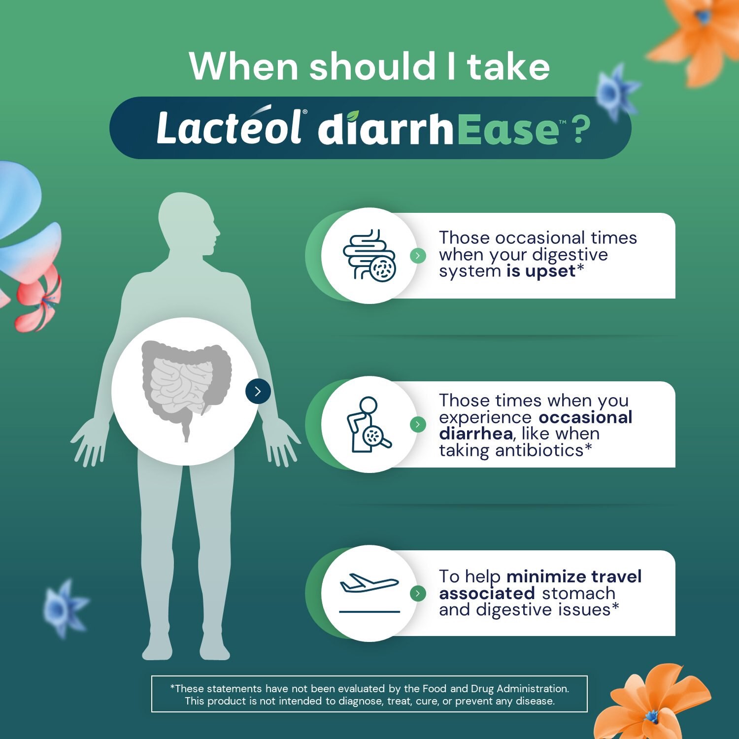 slide 5 of 7, Ihealth Lacteol Diarrhease Adult, 10 Ct, 10 ct