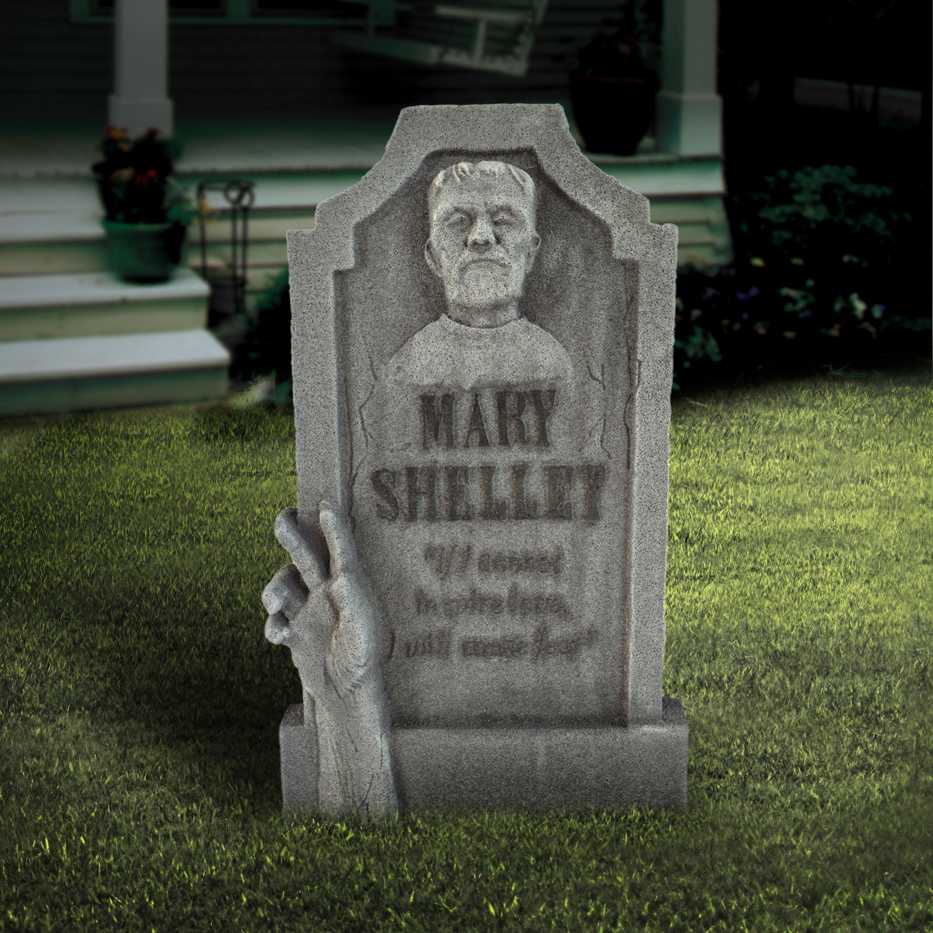 slide 2 of 3, 35" Gray Mary Shelley Tombstone By Ashland, 35 in