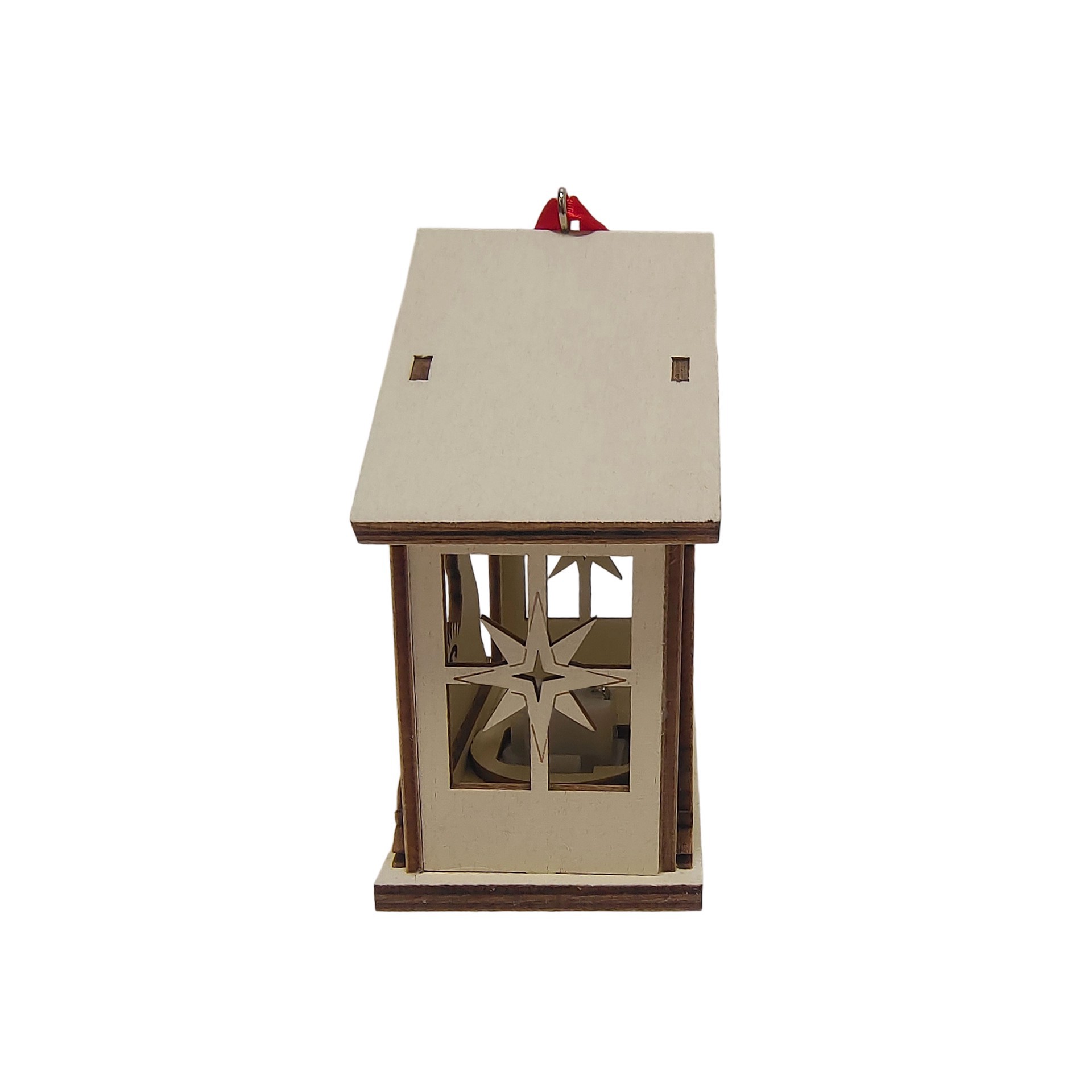 slide 2 of 3, 3.75" Unfinished Nativity Scene Diy Led Ornament By Make Market, 3.75 in x 2 in x 3.74 in