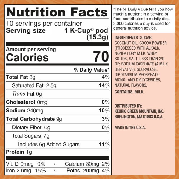 slide 11 of 17, Swiss Miss Pumpkin Spice Hot Cocoa, Single Serve Keurig K-Cup Pods, Hot Cocoa- 10 ct, 10 ct