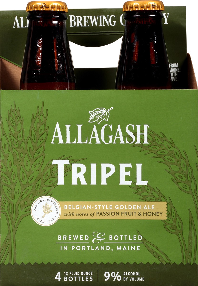 slide 4 of 12, Allagash Triple, 4 ct; 12 fl oz