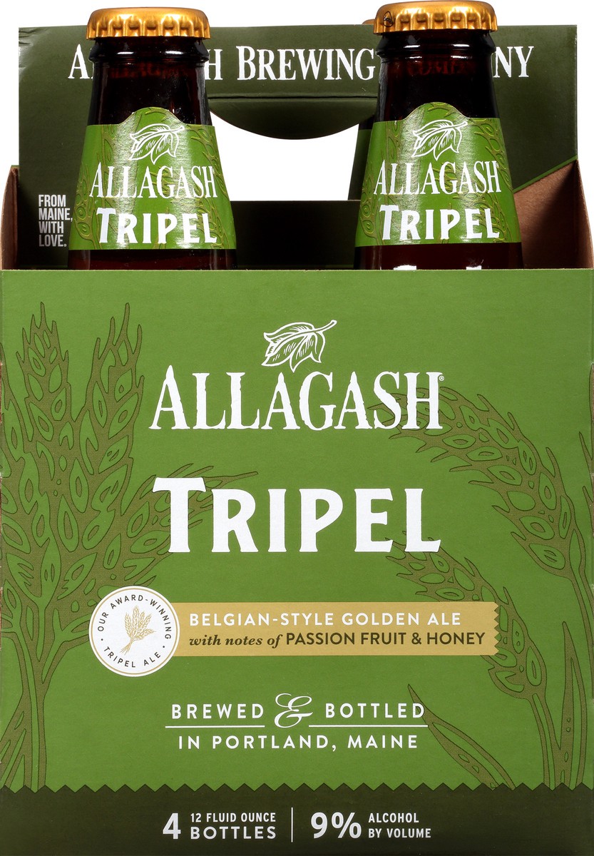 slide 5 of 12, Allagash Triple, 4 ct; 12 fl oz