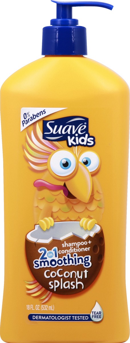 slide 1 of 4, Suave Shampoo + Conditioner 18 oz, 18 oz