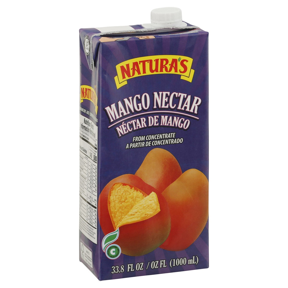 slide 10 of 13, Natura's Mango Nectar Juice - 33.8 fl oz, 33 oz