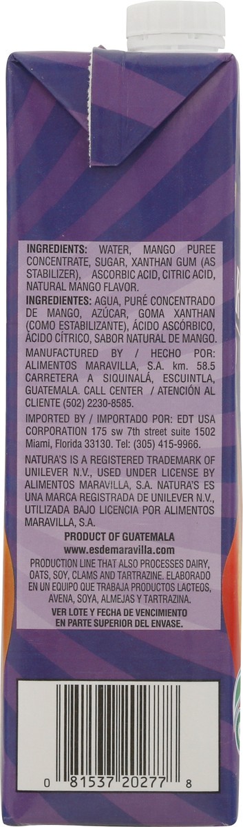 slide 3 of 13, Natura's Mango Nectar Juice - 33.8 fl oz, 33 oz