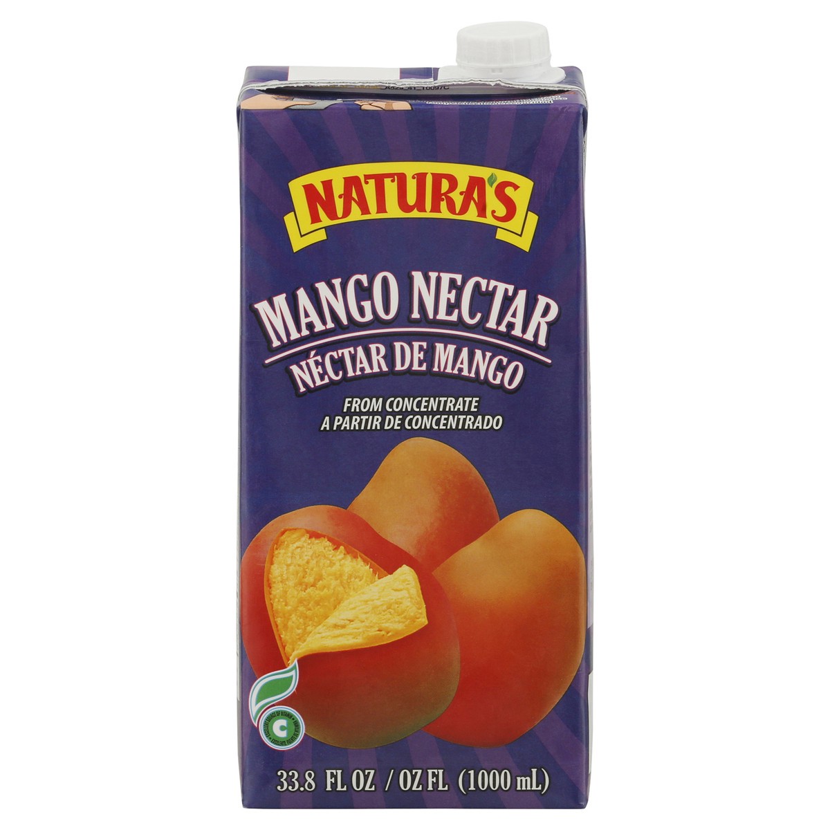 slide 2 of 13, Natura's Mango Nectar Juice - 33.8 fl oz, 33 oz