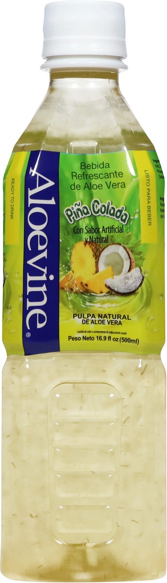 slide 11 of 13, Aloevine Refreshing Pina Colada Aloe Vera Drink 16.9 fl oz, 16.9 fl oz