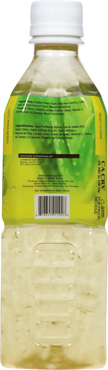 slide 10 of 13, Aloevine Refreshing Pina Colada Aloe Vera Drink 16.9 fl oz, 16.9 fl oz